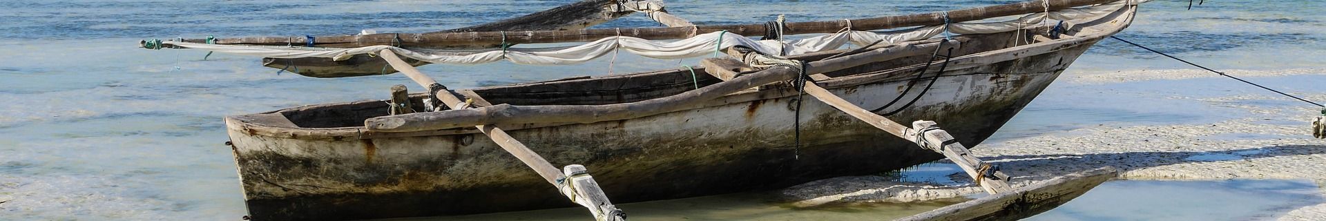 Traditional Fishing Boat in Zanzibar