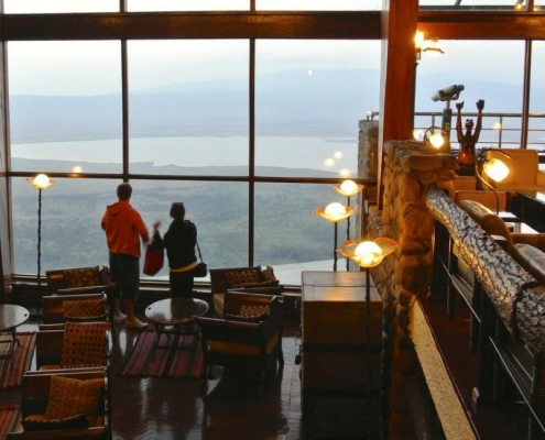 Ngorongoro Wildlife Lodge Lounge