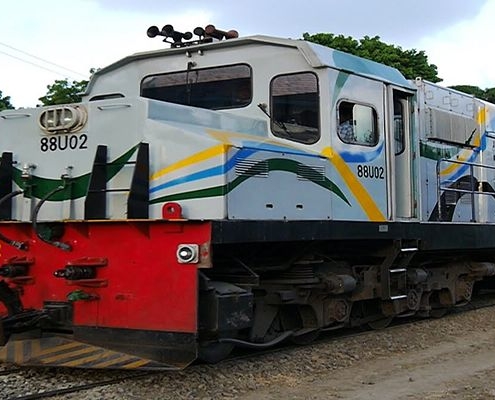 TRC passenger train