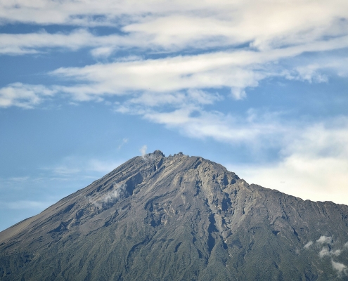 Mount Meru Gipfel