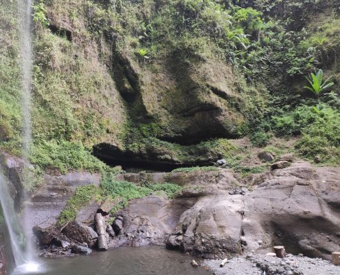 The main attraction of the Arusha Waterfalls Tour