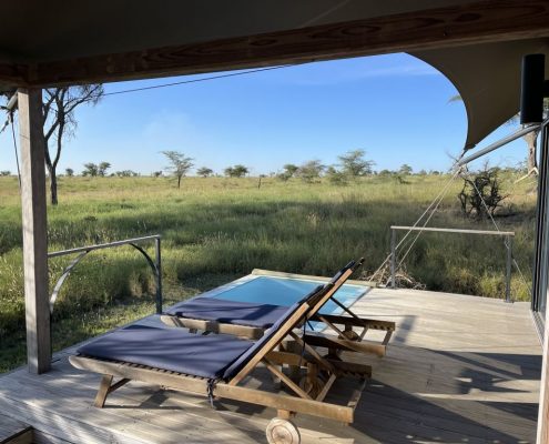 Private Pool on the terrace of the Lemala Nanyukie Serengeti Lodge