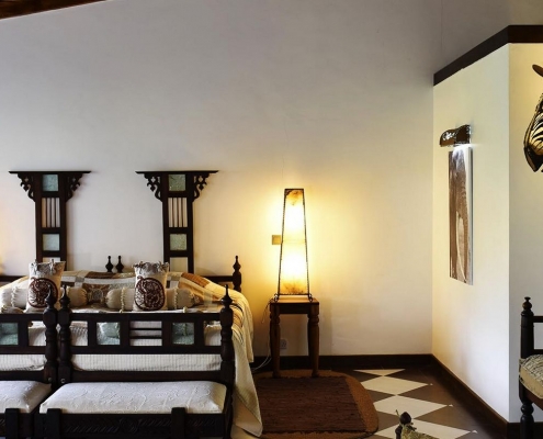 Hatari Lodge bedroom