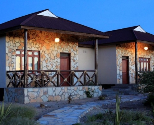 Lake Eyasi Safari Lodge guest buildings