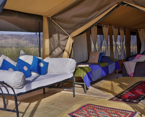 Lake Natron Camp luxury tent