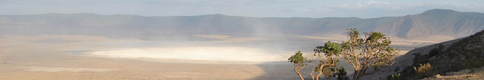 View of the Ngorongoro Caldera