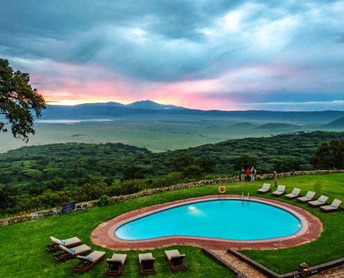 Ngorongoro Sopa Lodge swimmingpool