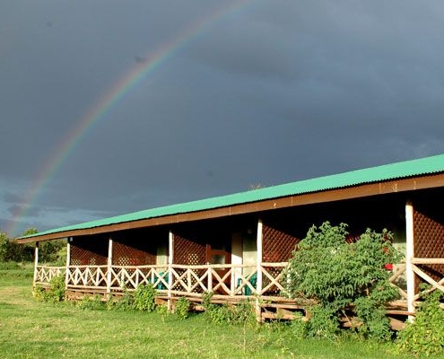 Rhino Lodge Veranda