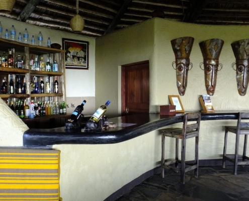 Sangaiwe Tented Lodge bar