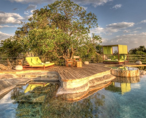 Serengeti Bushtops swimmingpool